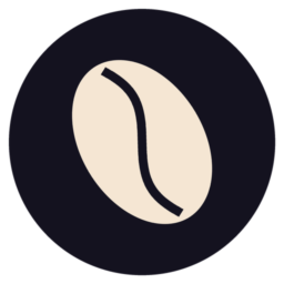 "Dark Coffee Bean" - Download Favicon Free in PNG