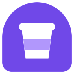 "Purple Takeaway Coffee Cup" - Download Favicon Free in PNG