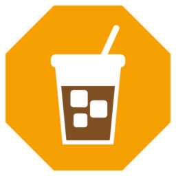 "Yellow Iced Coffee Cup" - Download Favicon Free in PNG